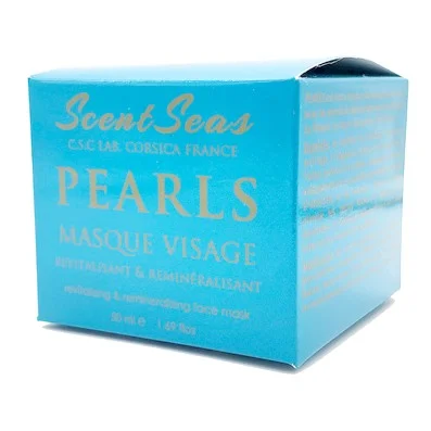 masque aux perles de polynésie